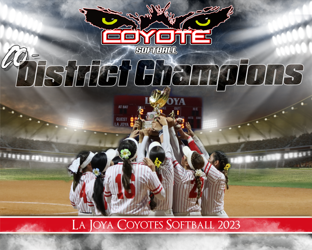 La Joya Softball 31 6A Co District Champions La Joya Early College 