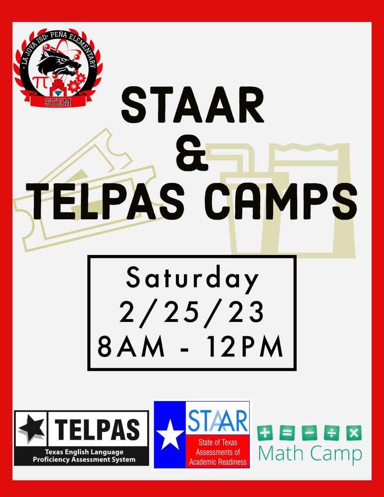 STAAR & TELPAS CAMP