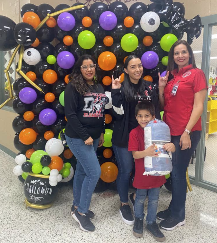 Perfect Attendance Raffle Winner Diaz / Villarreal Elementary School