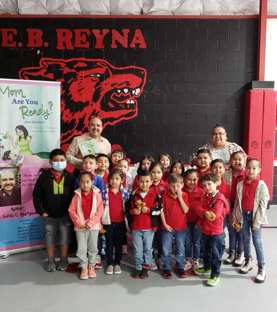 Author Visits E. B. Reyna Elementary