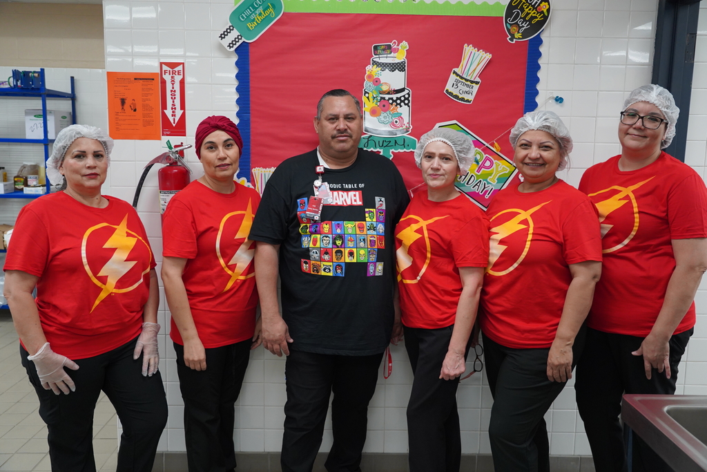 🎉 Happy School Lunch Hero Day!  🎉 Help us thank ALL of our La Joya ISD Child Nutrition Services Department for the exceptional work they do every day to ensure our students are provided the appropriate nutritional needs to excel in our schools. Thank you!!! #LJISDTraditionOfExcellence #SchoolLunchHeroDay