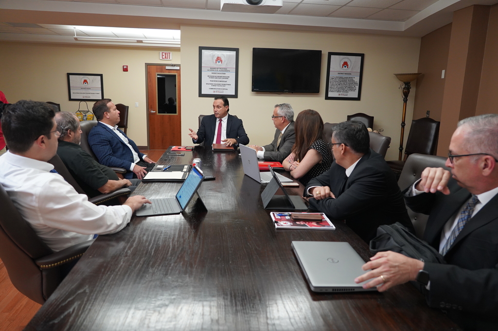 📚🔍 Today was an incredible day as Region One Education Service Center, the La Joya ISD Administration team, our Board President Mr. Alejandro "Alex" Cantu, and our legal team came together with a shared mission! 🤝💼 We delved into a detailed examination of our academic needs, focusing on each campus to forge powerful partnerships that will guarantee the best educational opportunities for our students at La Joya ISD. 🏫✨ Excitement is brewing as we pave the way for an even brighter future in education! 🚀🌟 Texas Education Agency #ljisdstudentfocuseddatadrivenresultsoriented