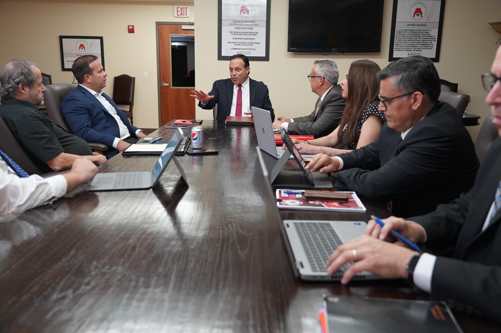 📚🔍 Today was an incredible day as Region One Education Service Center, the La Joya ISD Administration team, our Board President Mr. Alejandro "Alex" Cantu, and our legal team came together with a shared mission! 🤝💼 We delved into a detailed examination of our academic needs, focusing on each campus to forge powerful partnerships that will guarantee the best educational opportunities for our students at La Joya ISD. 🏫✨ Excitement is brewing as we pave the way for an even brighter future in education! 🚀🌟 Texas Education Agency #ljisdstudentfocuseddatadrivenresultsoriented