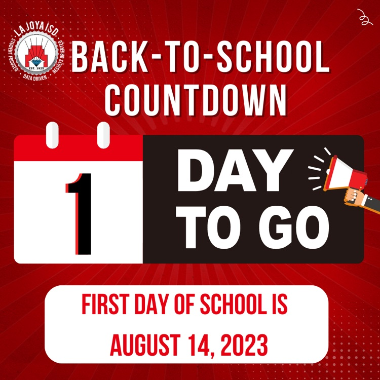🎉📚The countdown to #BackToSchool continues! 🎒😄 🎉🎒 2 more days for the First Day of School!  Let's make this academic year the best one yet! 🌟  #ljisdstudentfocuseddatadrivenresultsoriented