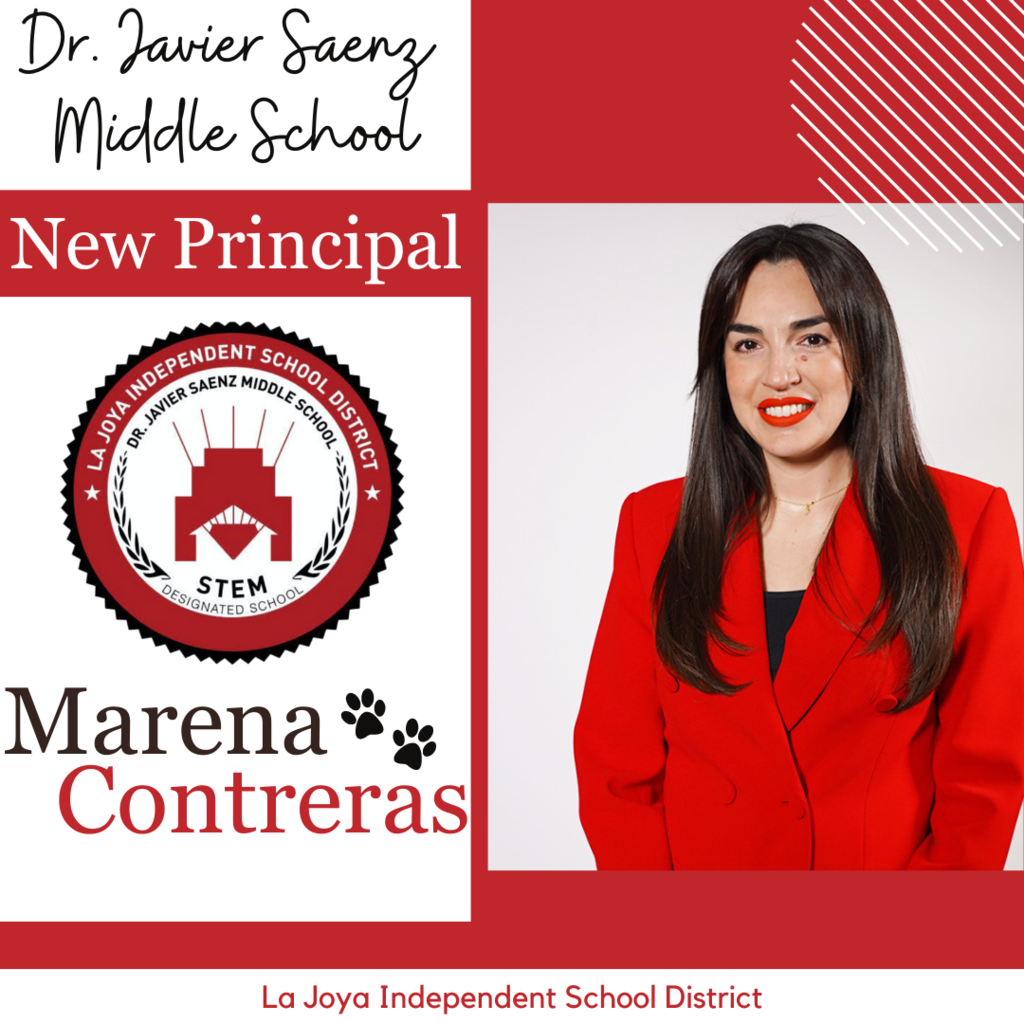 Dr. Javier Saenz Middle School New Principal Marena Contreras