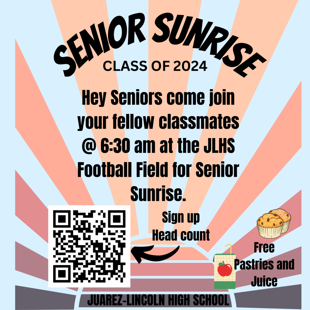 Senior Sunrise flyer