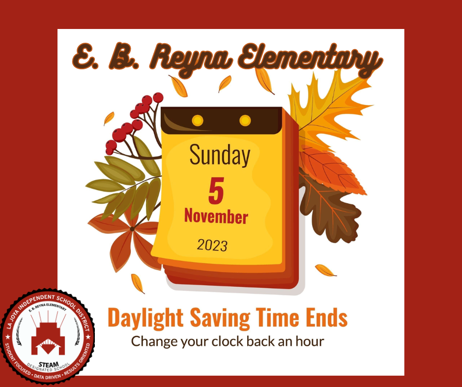flyer for time change